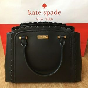 Kate Spade Linzi Maple Ct Scalloped Satchel
